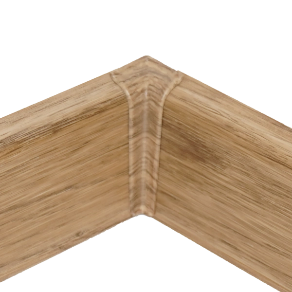 Lot de 2 angles intérieurs pour plinthe Arbiton VIGO 60 – Chêne Goldberg 161