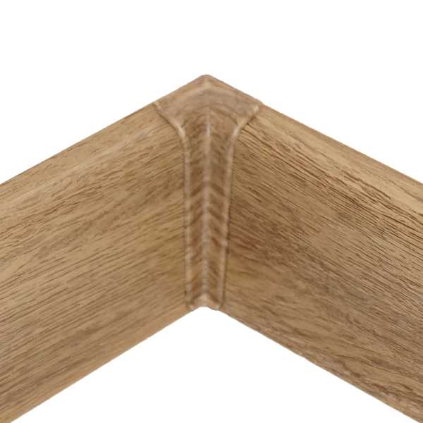 Lot de 2 angles intérieurs pour plinthe Arbiton VIGO 60 – Chêne Jersey 110