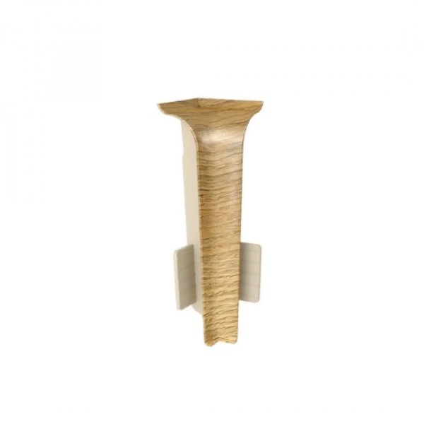 Lot de 2 angles intérieurs pour plinthe Arbiton VIGO 60 – Chêne Sierra 154