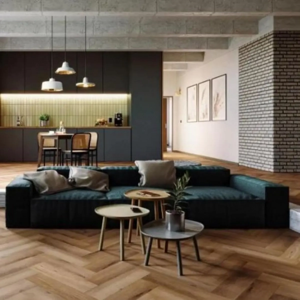 Arbiton Amaron Herringbone Eiken Georgetown – Visgraat rigid click PVC