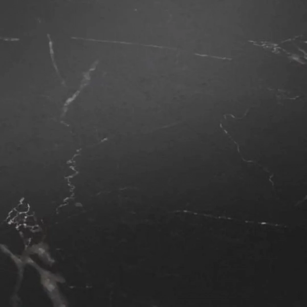 Dalle PVC clipsable effet marbre Afirmax BiClick XXL Stone - Black Carrara - 91,4 x 45,7 cm