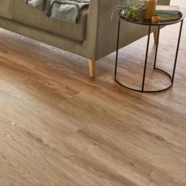 Lame PVC clipsable décor chêne naturel Arbiton Woodric - 22,9 x 122 cm - Chêne Windsor