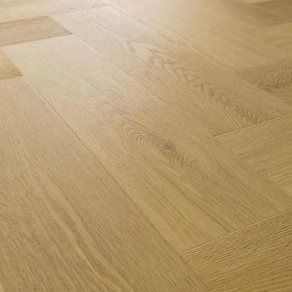 Lame PVC clipsable Bâton rompu effet bois Arbiton Amaron Herringbone EIR - 14,8 x 59,2 cm - Chêne Menor