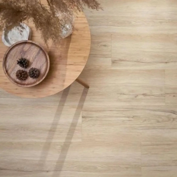 Lame PVC clipsable avec sous-couche intégrée Afirmax Legnar Acoustic - 22,9 x 122 cm - Chêne Wildwood