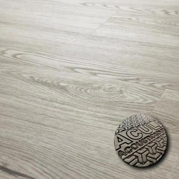 Lame PVC clipsable effet chêne Afirmax Legnar Ultra Acoustic - 22,9 x 122 cm - Chêne Newark - avec sous-couche intégrée
