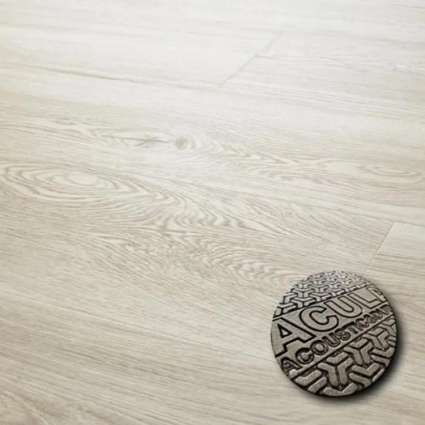 Lame PVC clipsable effet chêne Afirmax Legnar Ultra Acoustic - 22,9 x 122 cm - Chêne Hagensborg - avec sous-couche intégrée