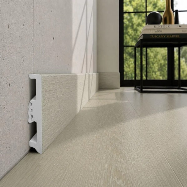 Plinthe décor bois Arbiton STIQ XL WOOD - Chêne Murten 129 - H. 8 x L. 220 x ép. 15 mm