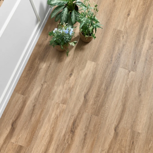 Lame PVC à coller imitation bois - 23,6 x 122,7 cm - Chêne Yukon - Déstockage