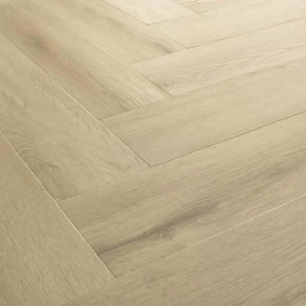 Lame PVC clipsable Bâton rompu effet bois Arbiton Amaron Herringbone EIR - 14,8 x 59,2 cm - Chêne Princeton