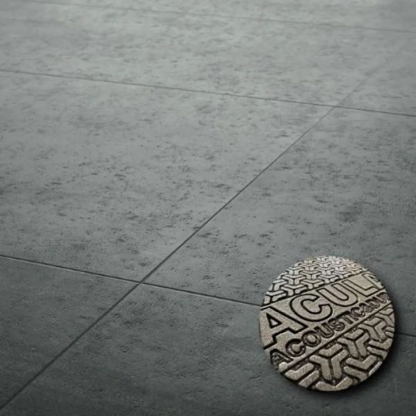 Dalle PVC clipsable avec sous-couche intégrée Arbiton Amaron Forma Acoustic - Amadora Anthracite - 91,4 x 45,7 cm