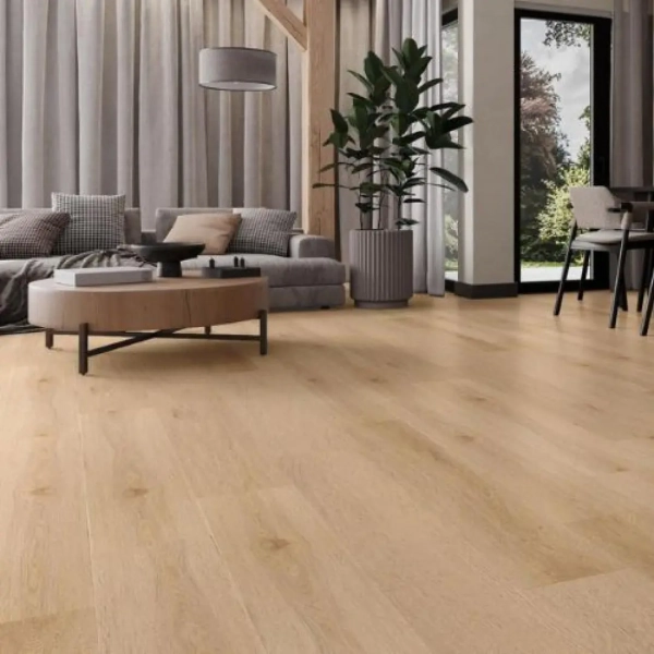 Lame PVC clipsable avec sous-couche intégrée Afirmax Legnar Acoustic - 22,9 x 122 cm - Chêne Tuscon