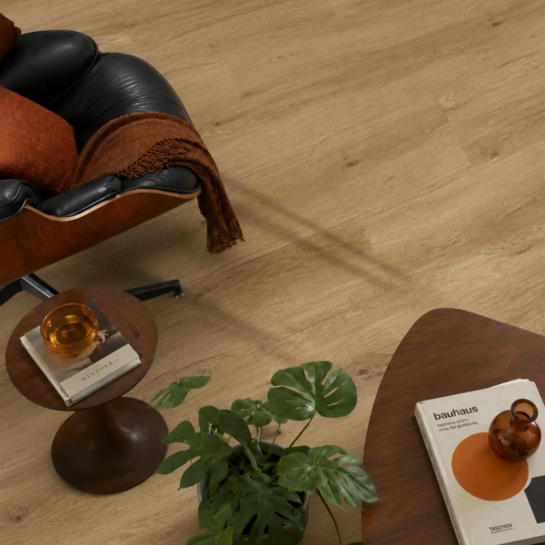 Lame PVC à coller effet chêne Arbiton Amaron Wood Dryback - Chêne Yankee