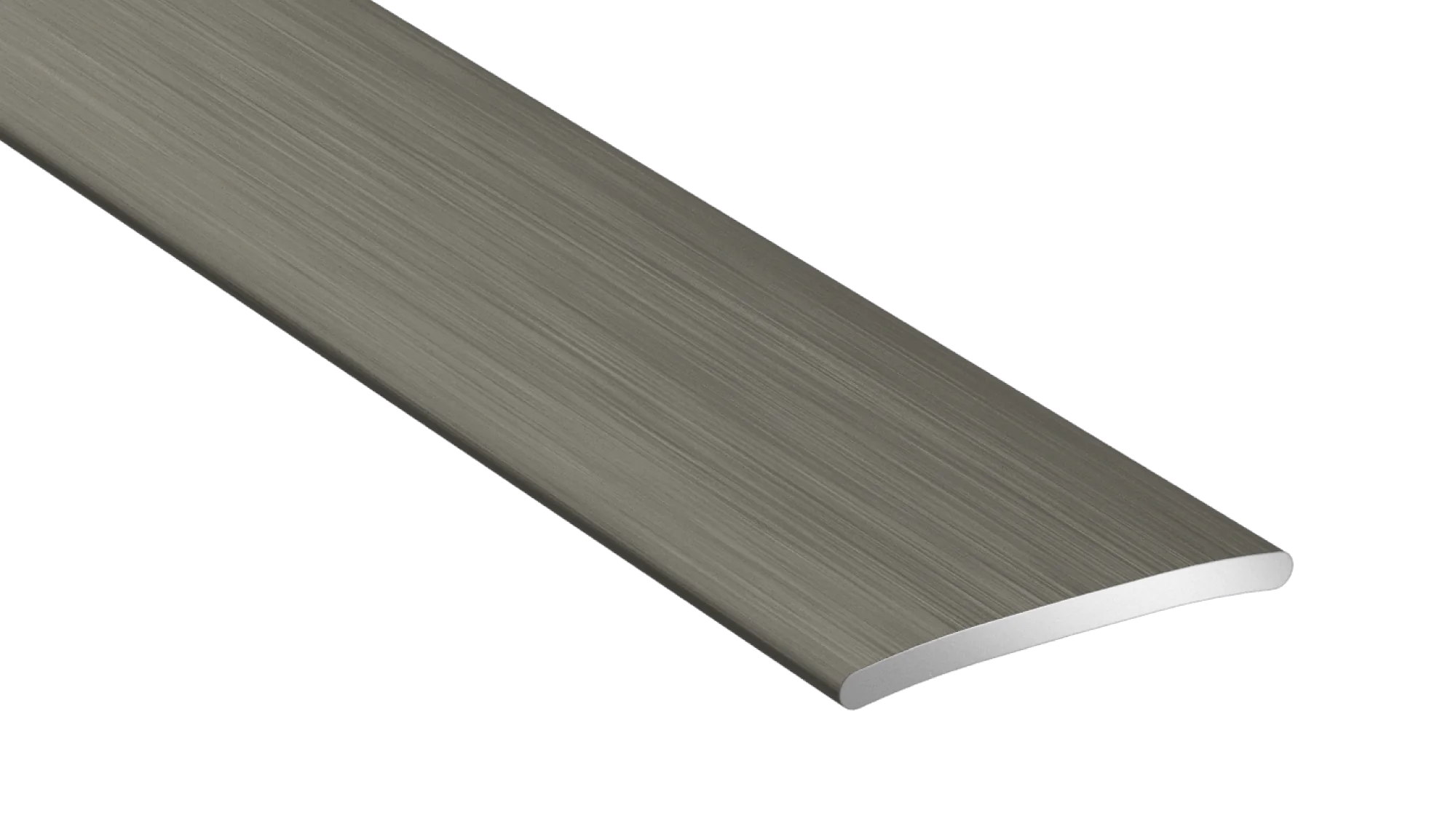 Barre de seuil de jonction plate Arbiton PRO 20 en aluminium – titane brossé (B3), 93 cm x 20 mm