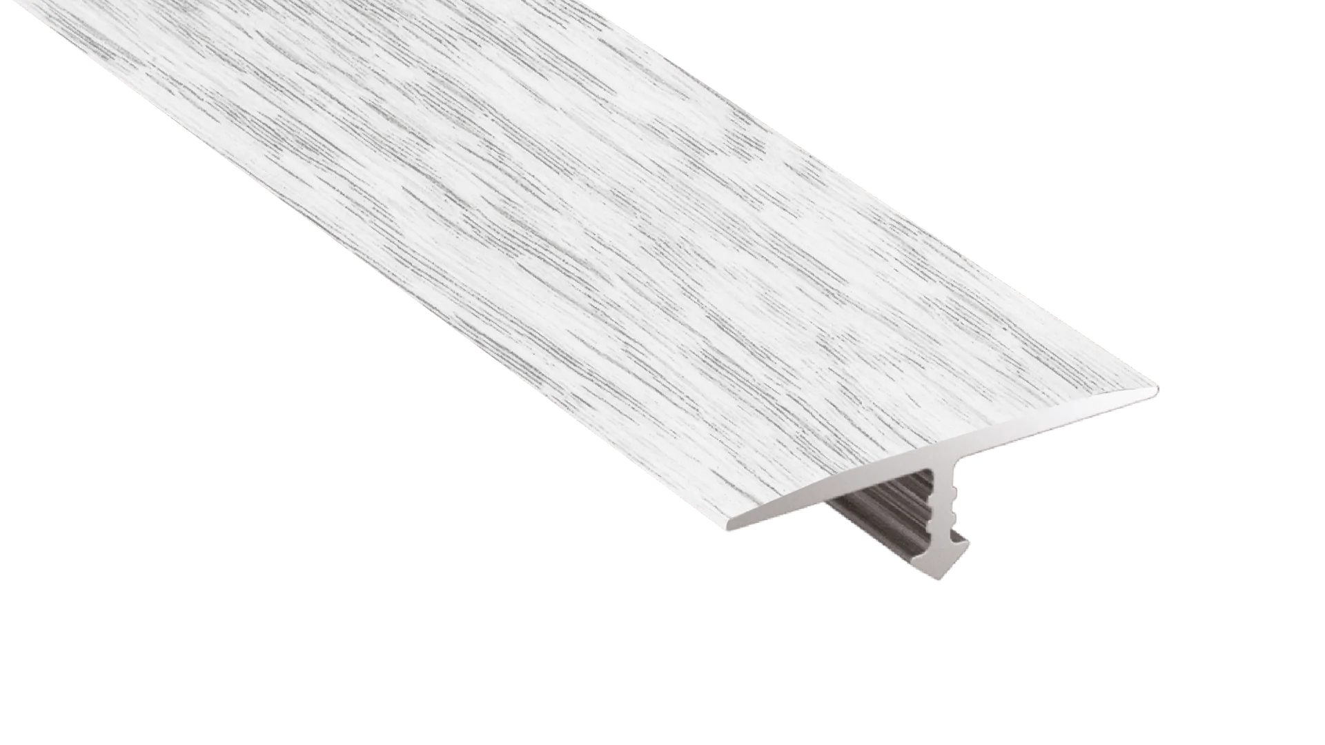 Barre de seuil adhésive pour parquet Arbiton CS22 – décor Chêne Neigeux (CS25), 186 cm x 22 mm