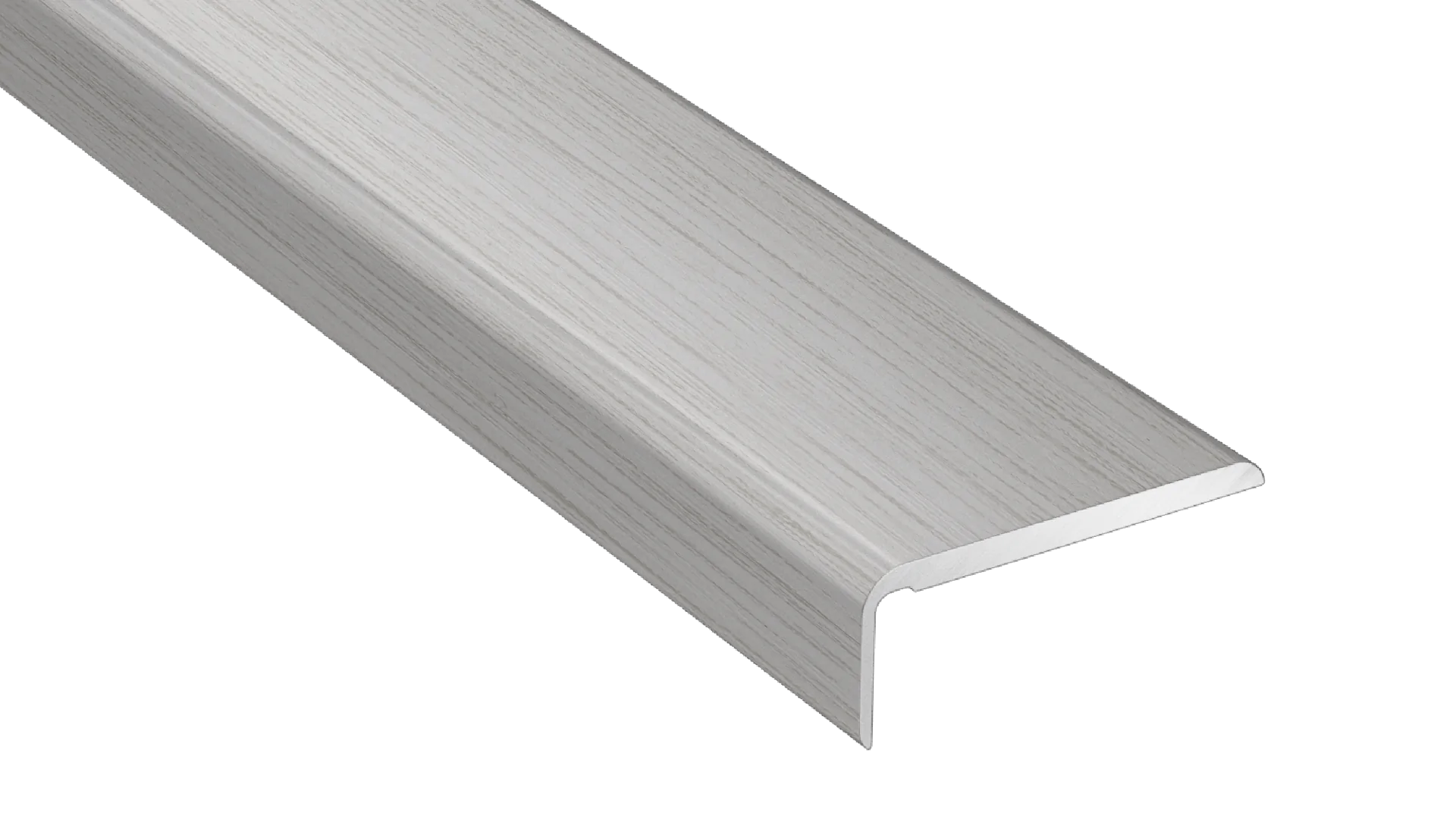 Profilé de finition adhésif Arbiton CS25 – blanc mat (CS40), 120 cm x 25 mm