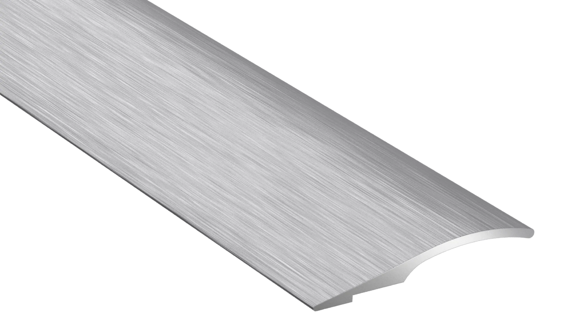 Barre de seuil de rattrapage de niveau Arbiton PRO 38 en aluminium – argent brossé (B1), 186 cm x 38 mm