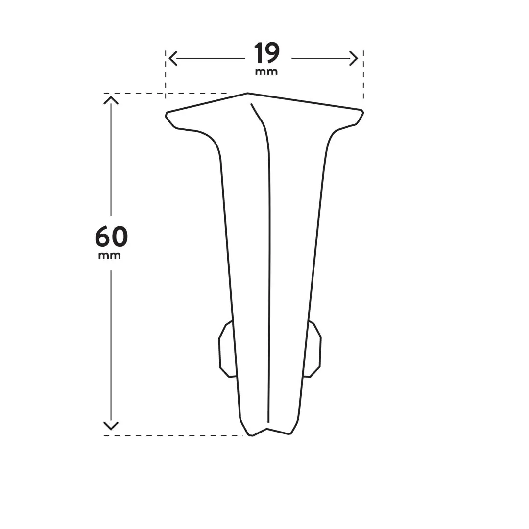 Lot de 2 angles extérieurs pour plinthe Arbiton VIGO 60 – Chêne Cornwall 162