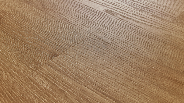 Lame PVC clipsable décor chêne naturel Afirmax BiClick - 18 x 122 cm - Chêne Calvia