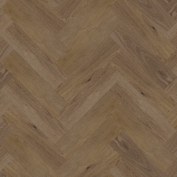 Lame PVC clipsable Bâton rompu Afirmax Legnar Herringbone - 14,8 x 59,2 cm - Chêne Frisco
